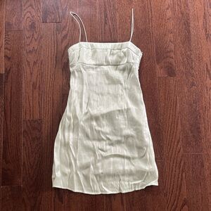 princess polly size 2 sage mini dress